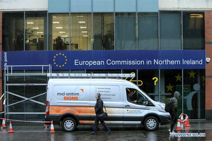 BRITAIN-BELFAST-EUROPEAN COMMISSION IN NORTHERN IRELAND