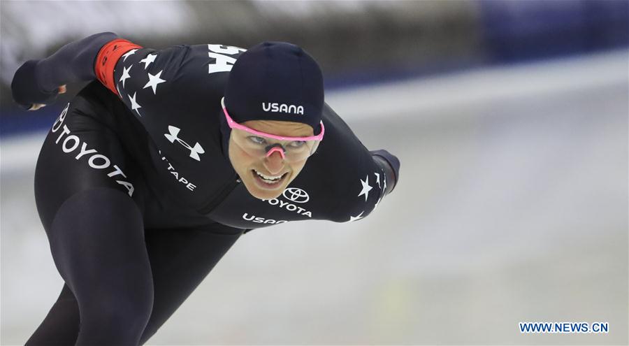 (SP)U.S.-MILWAUKEE-SPEED SKATING-FOUR CONTINENTS