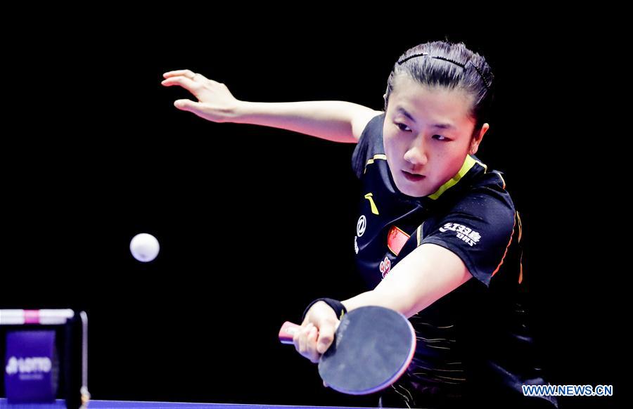 (SP)GERMANY-MAGDEBURG-TABLE TENNIS-GERMAN OPEN-WOMEN'S SINGLES