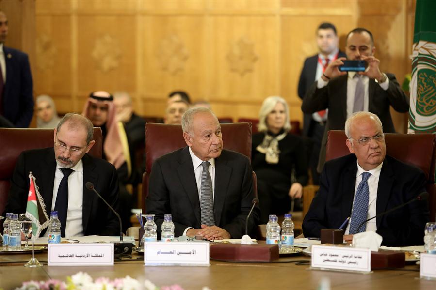 EGYPT-CAIRO-ARAB LEAGUE-EMERGENCY MEETING