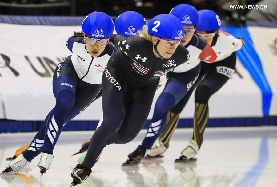 (SP)U.S.-MILWAUKEE-SPEED SKATING-FOUR CONTINENTS