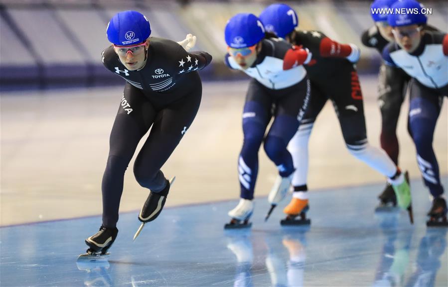 (SP)U.S.-MILWAUKEE-SPEED SKATING-FOUR CONTINENTS