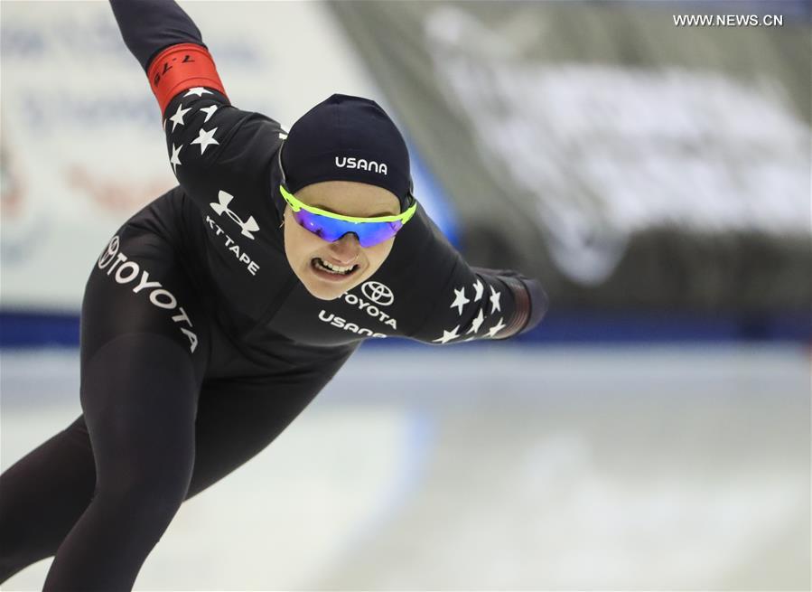 (SP)U.S.-MILWAUKEE-SPEED SKATING-FOUR CONTINENTS