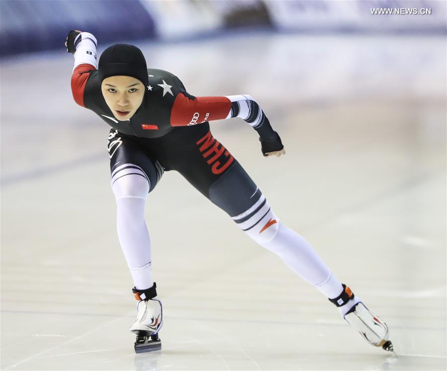 (SP)U.S.-MILWAUKEE-SPEED SKATING-FOUR CONTINENTS