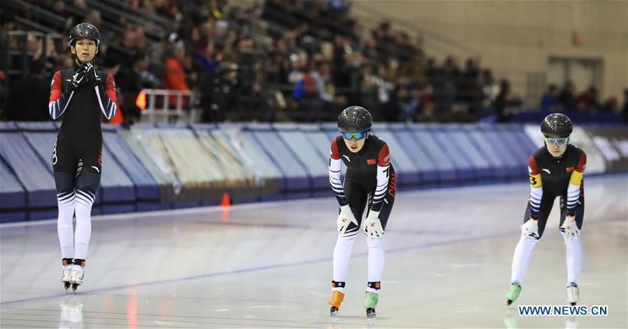 (SP)U.S.-MILWAUKEE-SPEED SKATING-FOUR CONTINENTS