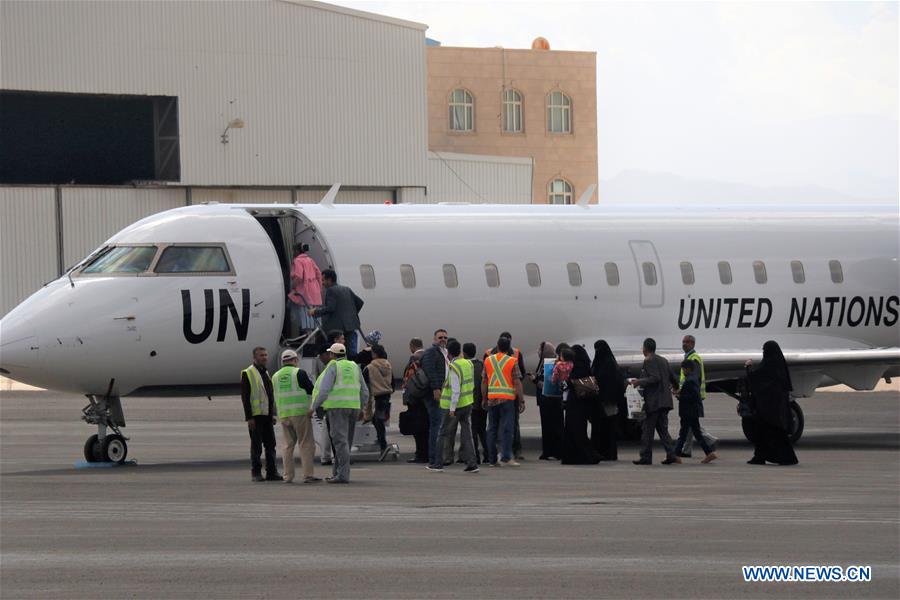 YEMEN-SANAA-WHO-PATIENTS-MEDICAL FLIGHT