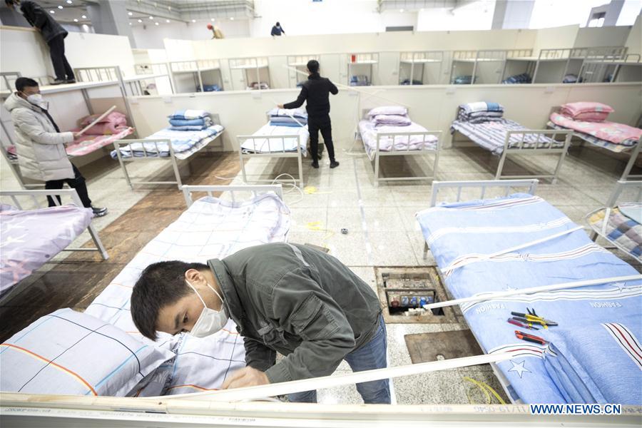 CHINA-HUBEI-WUHAN-CORONAVIRUS-TEMPORARY HOSPITAL (CN)