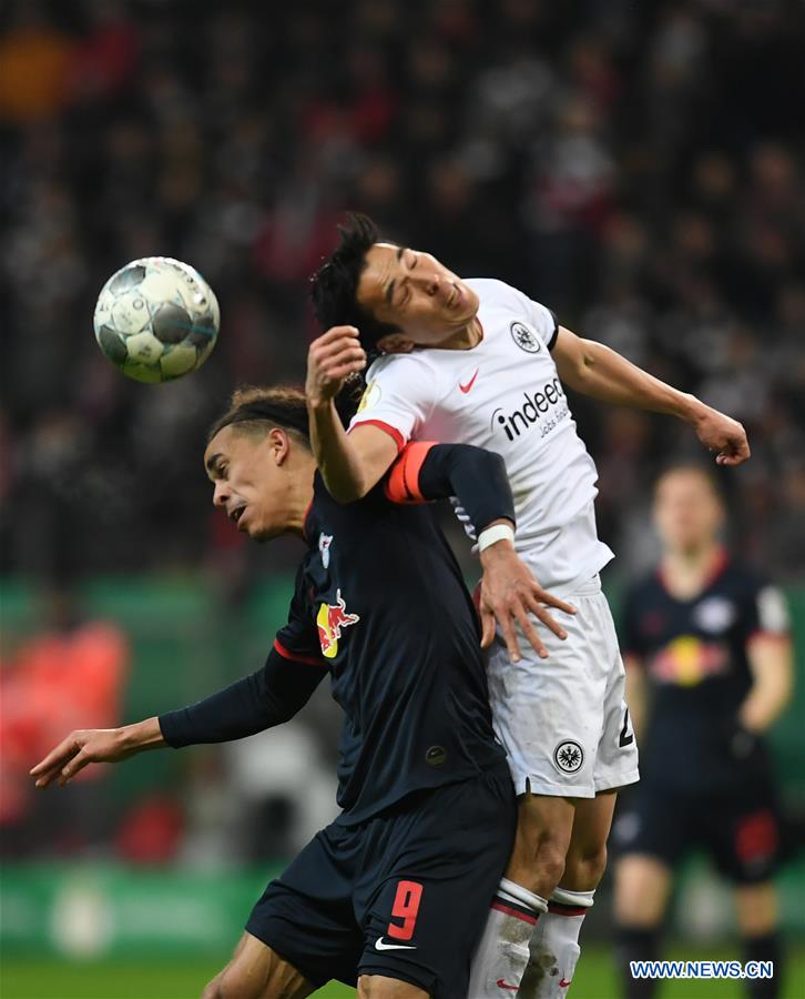 (SP)GERMANY-FRANKFURT-SOCCER-GERMAN CUP-FRANKFURT VS LEIPZIG