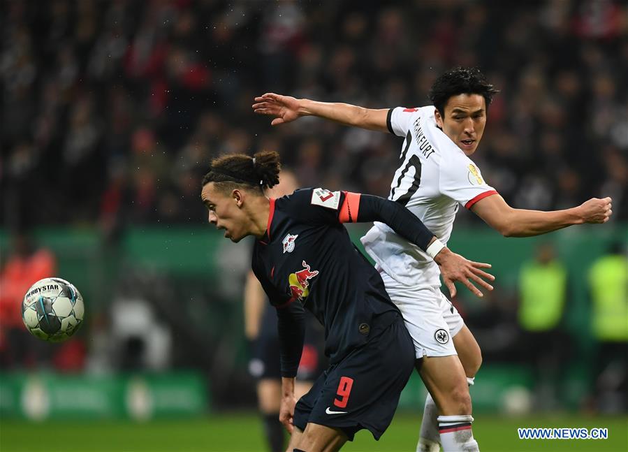 (SP)GERMANY-FRANKFURT-SOCCER-GERMAN CUP-FRANKFURT VS LEIPZIG