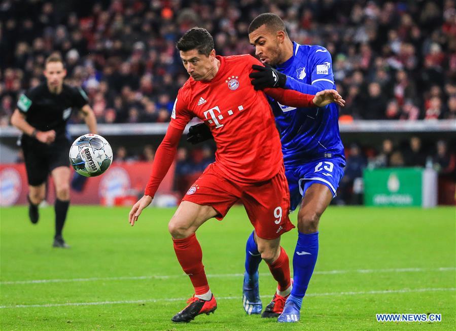 (SP)GERMANY-MUNICH-SOCCER-GERMAN CUP-BAYERN MUNICH VS HOFFENHEIM