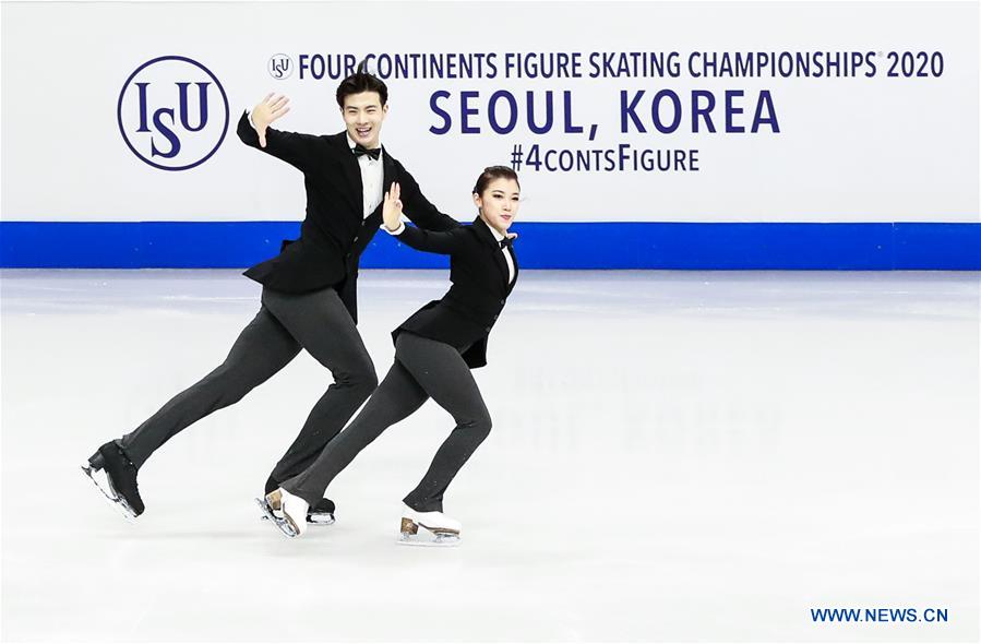 (SP)SOUTH KOREA-SEOUL-FIGURE SKATING-FOUR CONTINENTS