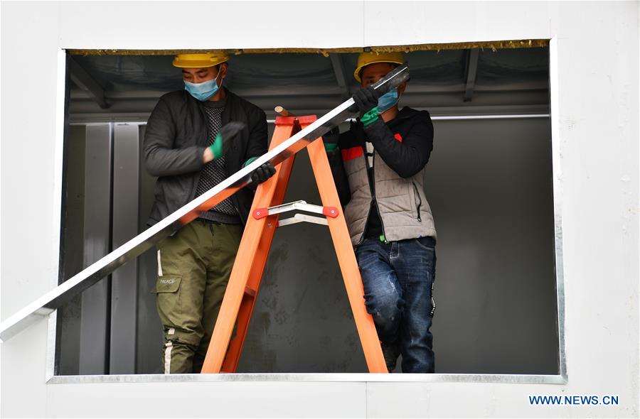 CHINA-GUIZHOU-GUIYANG-NOVEL CORONAVIRUS-HOSPITAL-CONSTRUCTION (CN)