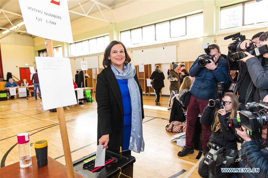 IRELAND-DUBLIN-GENERAL ELECTION