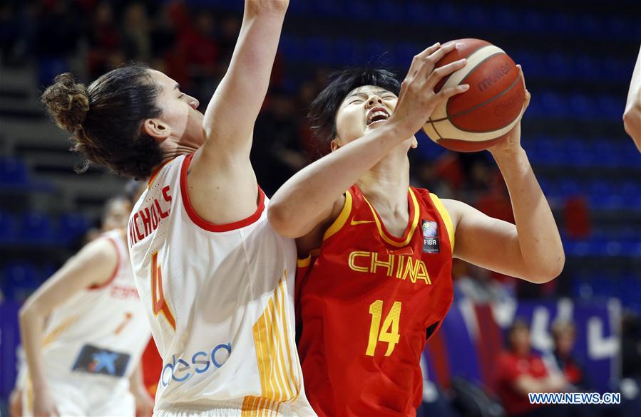 (SP)SERBIA-BELGRADE-FIBA-WOMEN'S OLYMPIC QUALIFYING TOURNAMENT-CHINA VS SPAIN