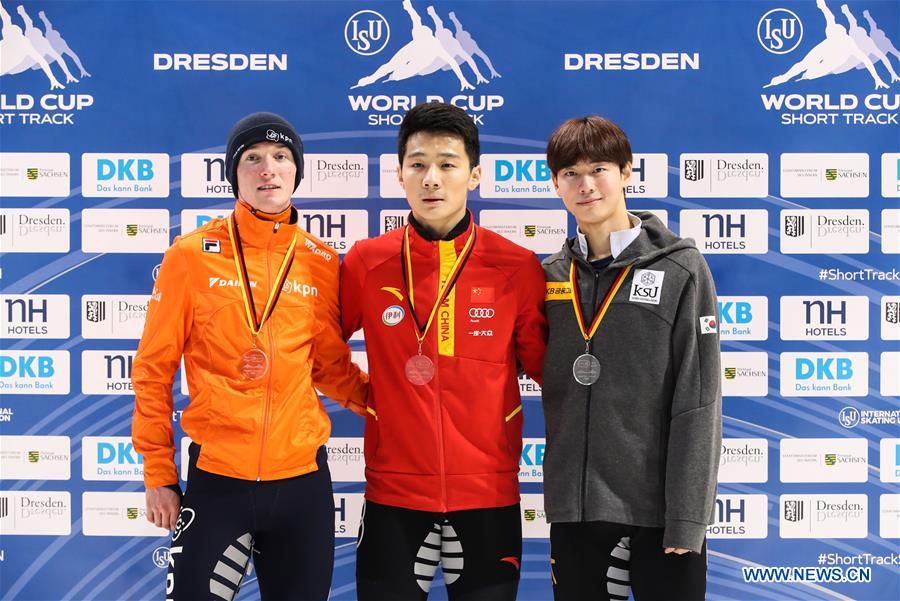 (SP)GERMANY-DRESDEN-SHORT TRACK-ISU WORLD CUP-DAY 1