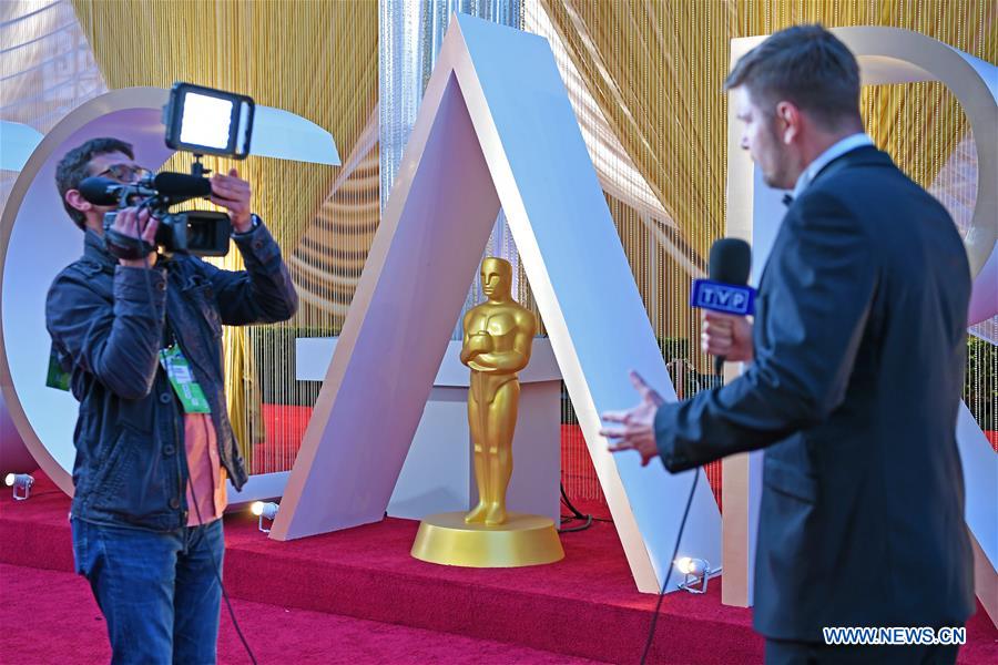 U.S.-LOS ANGELES-OSCARS-PREPARATION 