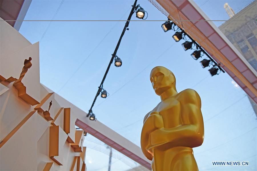 U.S.-LOS ANGELES-OSCARS-PREPARATION 