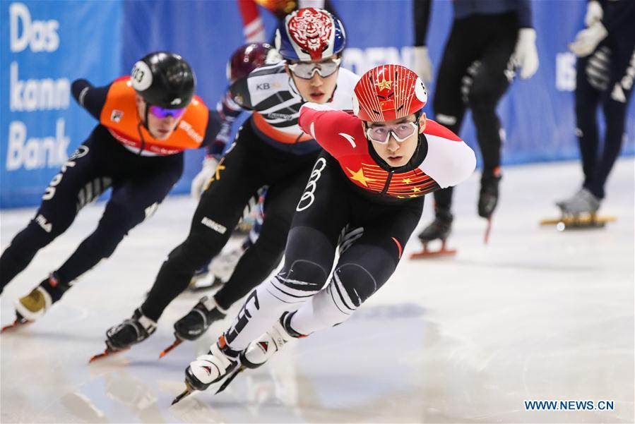 (SP)GERMANY-DRESDEN-SHORT TRACK-ISU WORLD CUP