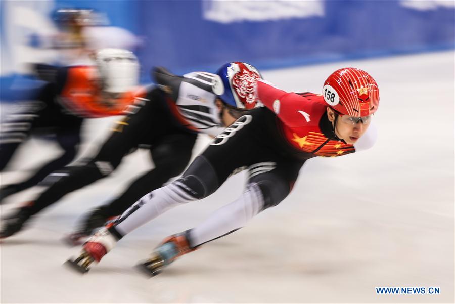 (SP)GERMANY-DRESDEN-SHORT TRACK-ISU WORLD CUP