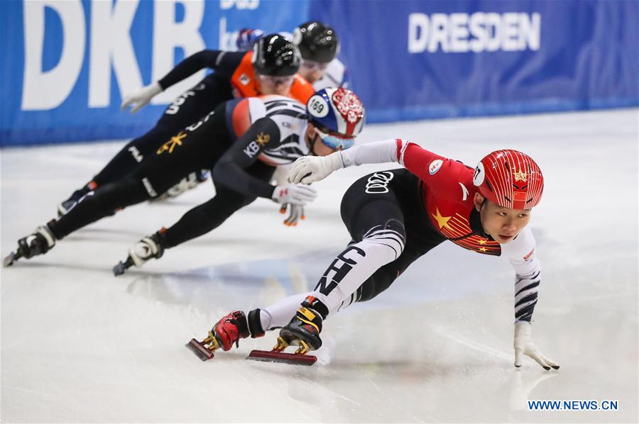 (SP)GERMANY-DRESDEN-SHORT TRACK-ISU WORLD CUP