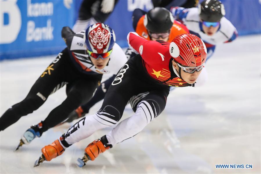 (SP)GERMANY-DRESDEN-SHORT TRACK-ISU WORLD CUP