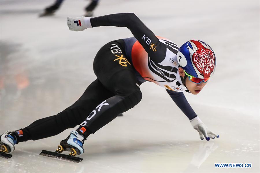 (SP)GERMANY-DRESDEN-SHORT TRACK-ISU WORLD CUP