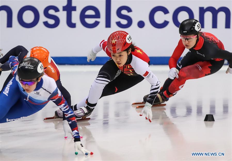 (SP)GERMANY-DRESDEN-SHORT TRACK-ISU WORLD CUP