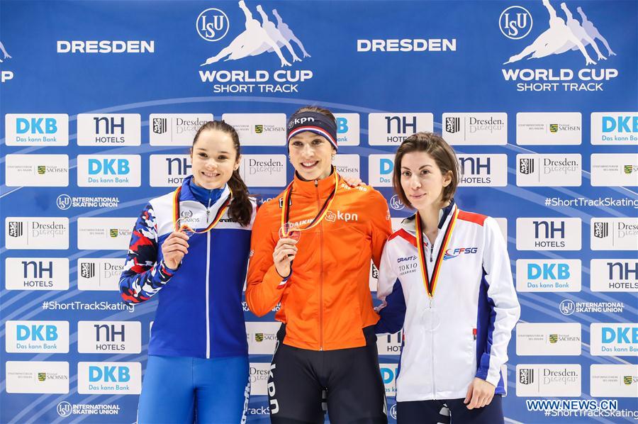 (SP)GERMANY-DRESDEN-SHORT TRACK-ISU WORLD CUP