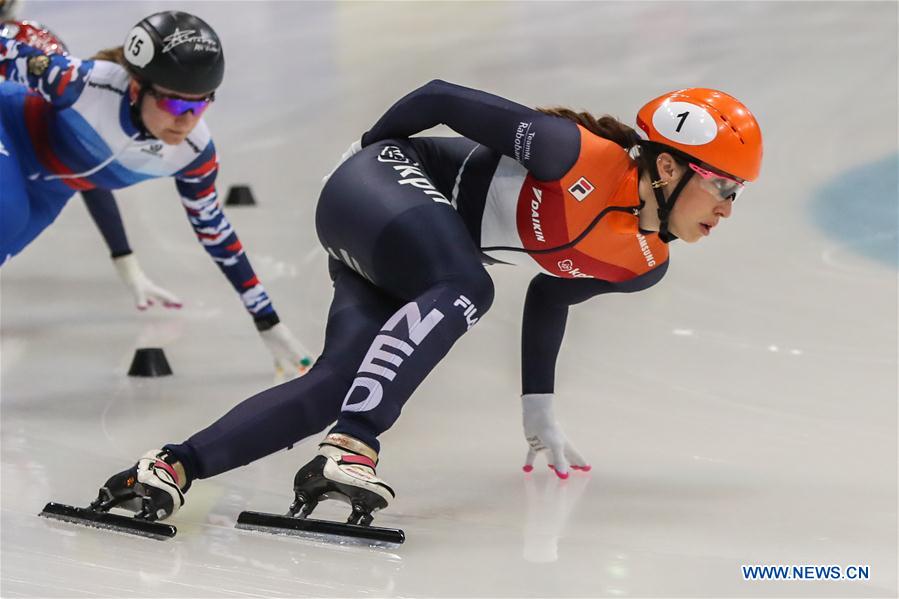 (SP)GERMANY-DRESDEN-SHORT TRACK-ISU WORLD CUP