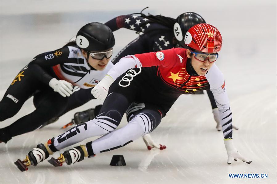 (SP)GERMANY-DRESDEN-SHORT TRACK-ISU WORLD CUP