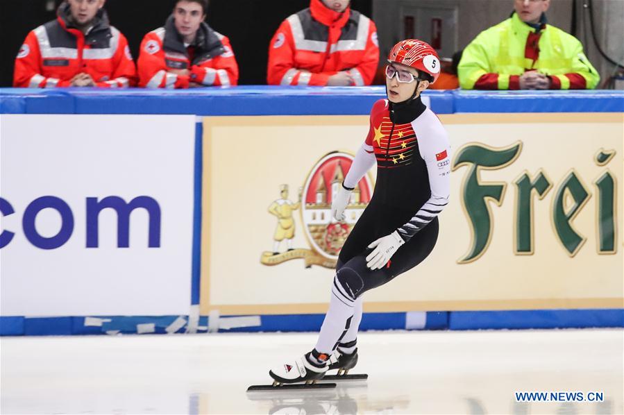 (SP)GERMANY-DRESDEN-SHORT TRACK-ISU WORLD CUP