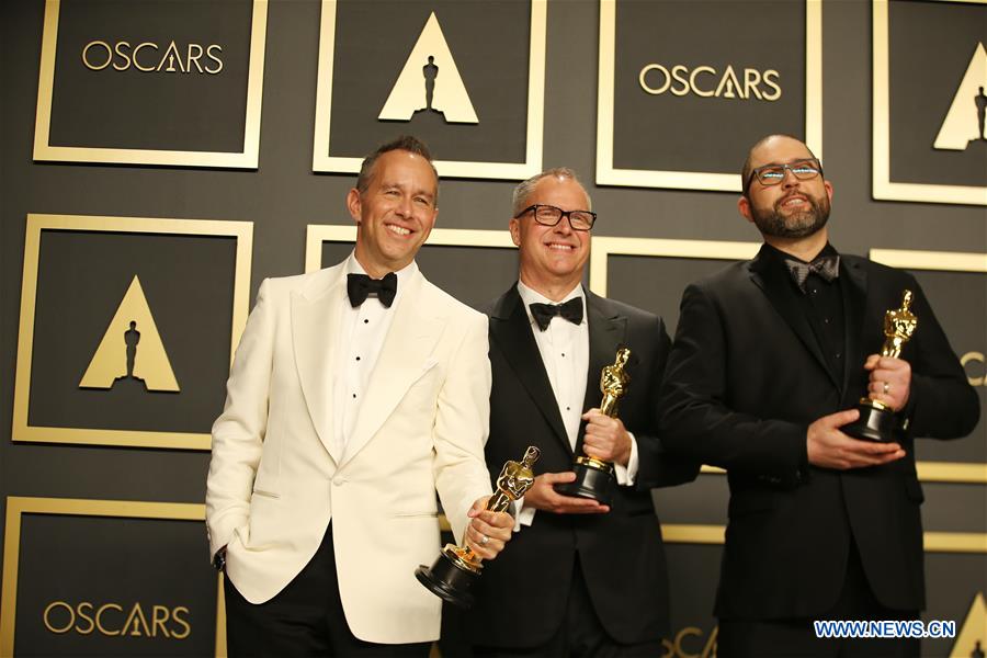 U.S.-LOS ANGELES-OSCARS-BEST ANIMATED FEATURE FILM