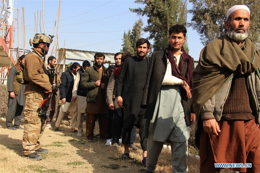 AFGHANISTAN-KUNDUZ- SECURITY FORCE- DETAINED