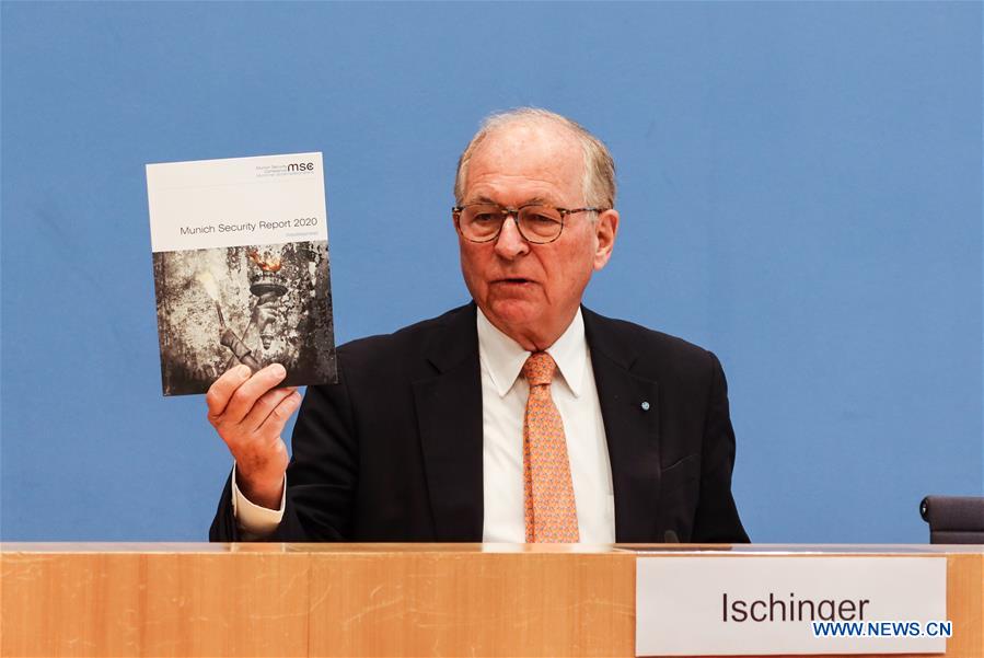 GERMANY-BERLIN-MUNICH SECURITY REPORT-PUBLISHMENT-PRESS CONFERENCE