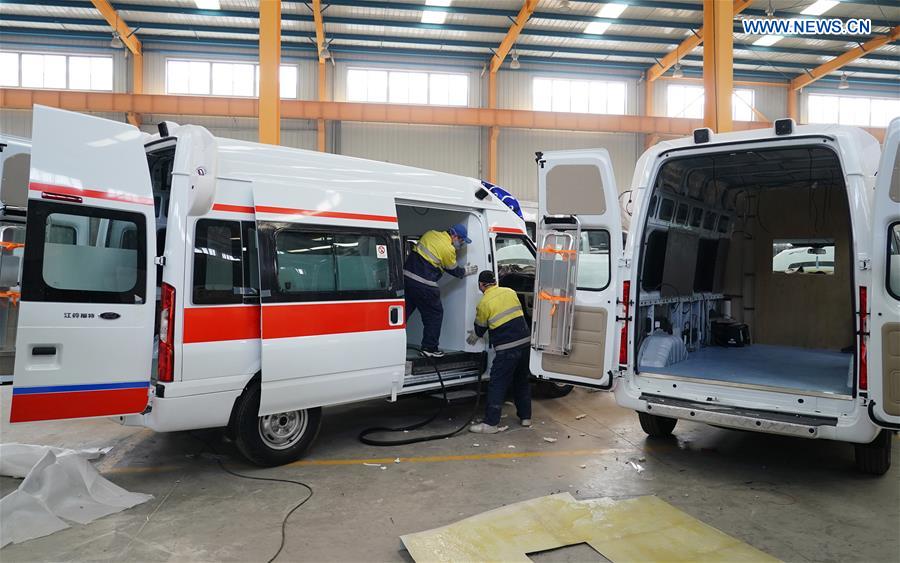 CHINA-SHAANXI-NEGATIVE PRESSURE AMBULANCE-PRODUCTION (CN)