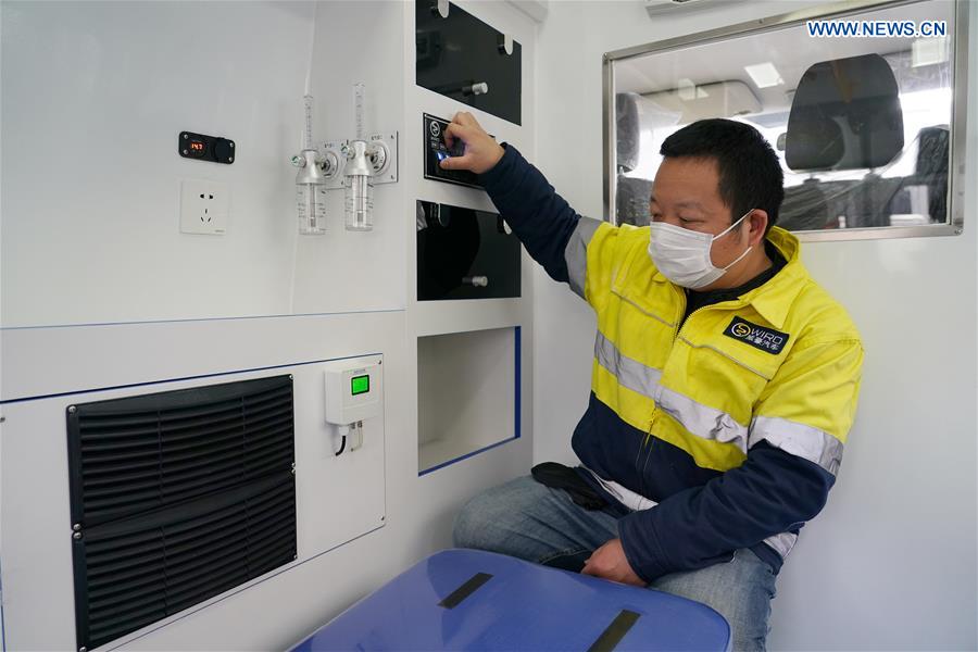 CHINA-SHAANXI-NEGATIVE PRESSURE AMBULANCE-PRODUCTION (CN)