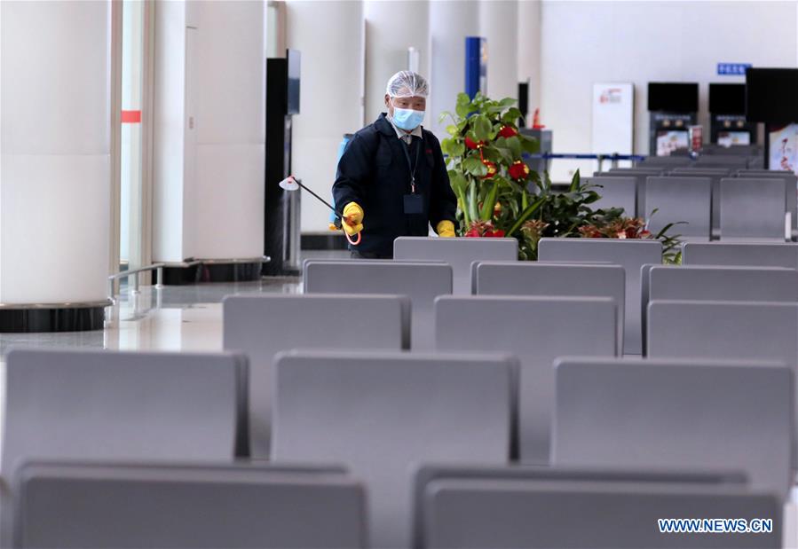 CHINA-JIANGXI-AIRPORT-NOVEL CORONAVIRUS-PREVENTION (CN)