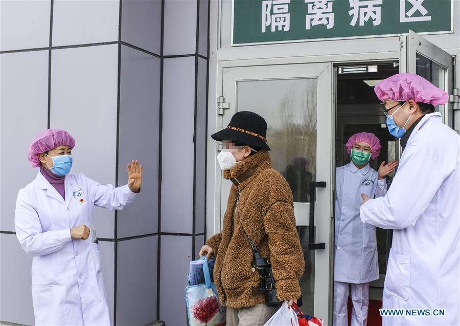 CHINA-XINJIANG-URUMQI-NCP-FIRST BATCH-CURED PATIENTS (CN)