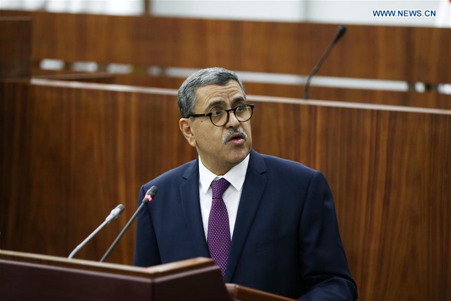 ALGERIA-ALGIERS-ALGERIAN PM-PRESENTATION