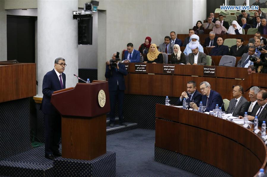 ALGERIA-ALGIERS-ALGERIAN PM-PRESENTATION