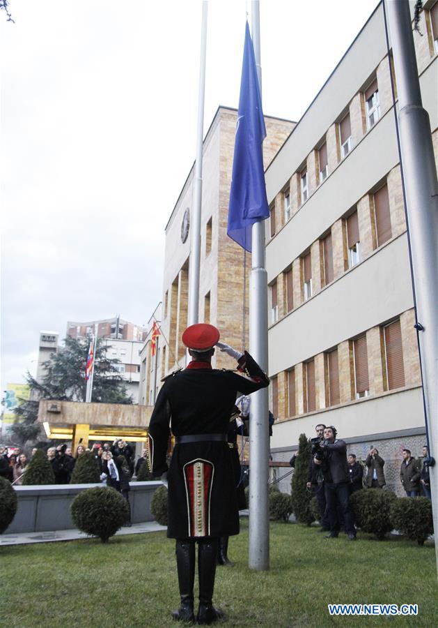 NORTH MACEDONIA-SKOPJE-NATO ACCESSION PROTOCOL