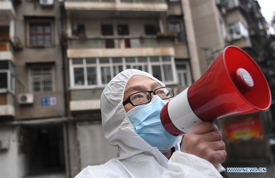 (PORTRAITS)CHINA-FIGHT AGAINST NOVEL CORONAVIRUS-"WE STAND ALONE TOGETHER"(CN)