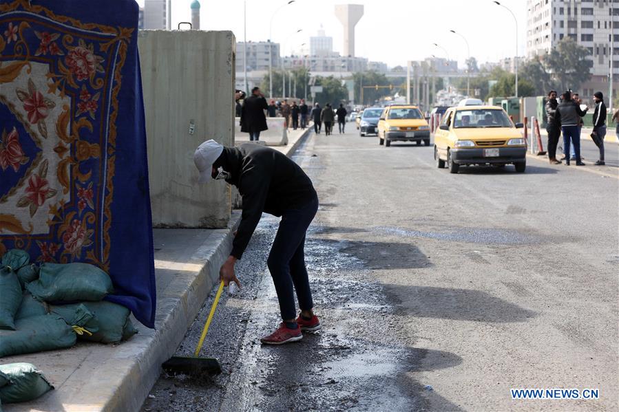 IRAQ-BAGHDAD-DOWNTOWN-REOPEN