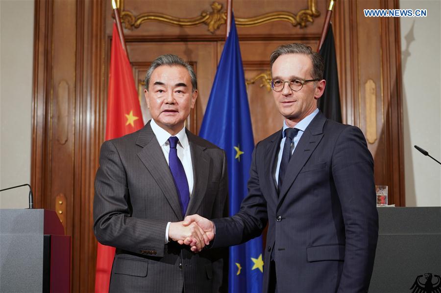 GERMANY-BERLIN-WANG YI-HEIKO MAAS-DIALOGUE 