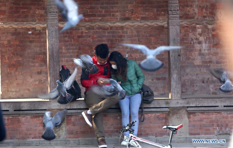 NEPAL-KATHMANDU-VALENTINE'S DAY-CELEBRATION