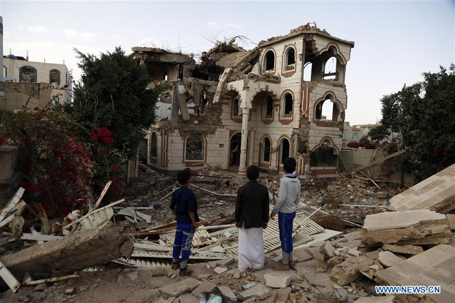 YEMEN-SANAA-WAR-DESTRUCTION