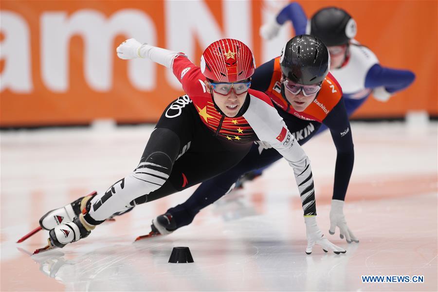 (SP)THE NETHERLANDS-DORDRECHT-ISU WORLD CUP-SHORT TRACK