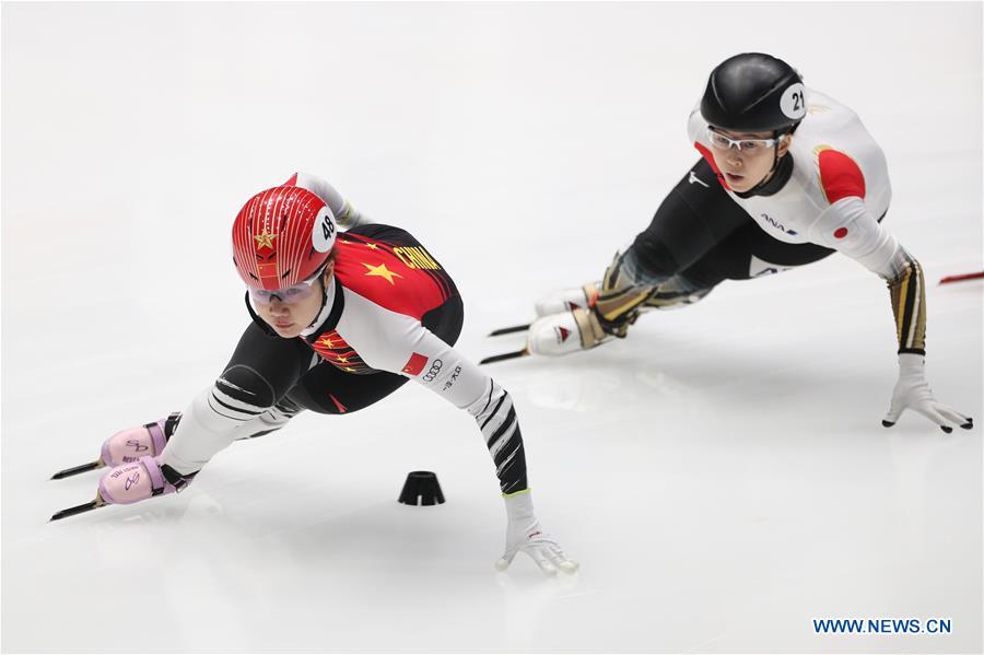 (SP)THE NETHERLANDS-DORDRECHT-ISU WORLD CUP-SHORT TRACK