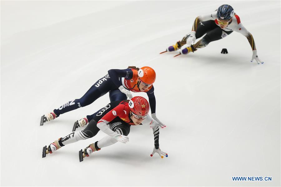 (SP)THE NETHERLANDS-DORDRECHT-ISU WORLD CUP-SHORT TRACK