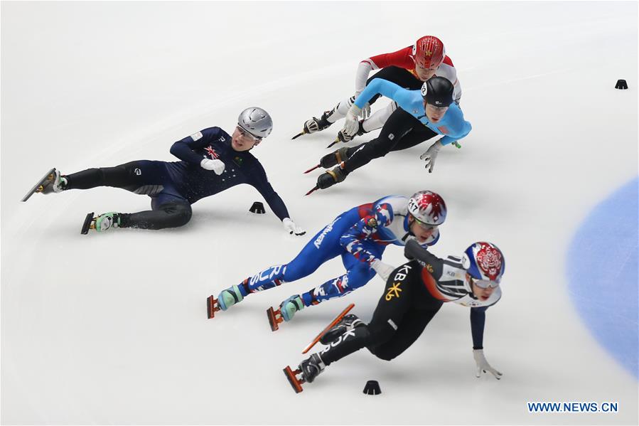 (SP)THE NETHERLANDS-DORDRECHT-ISU WORLD CUP-SHORT TRACK